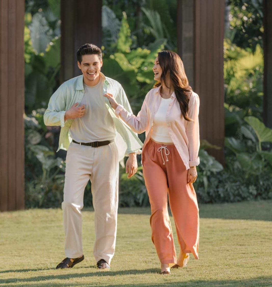 Pre-Wedding Tak Harus Mewah, Inspirasi Tampilan Natural nan Elegan ala Luna Maya & Maxime Bouttier dengan Linen Favorit