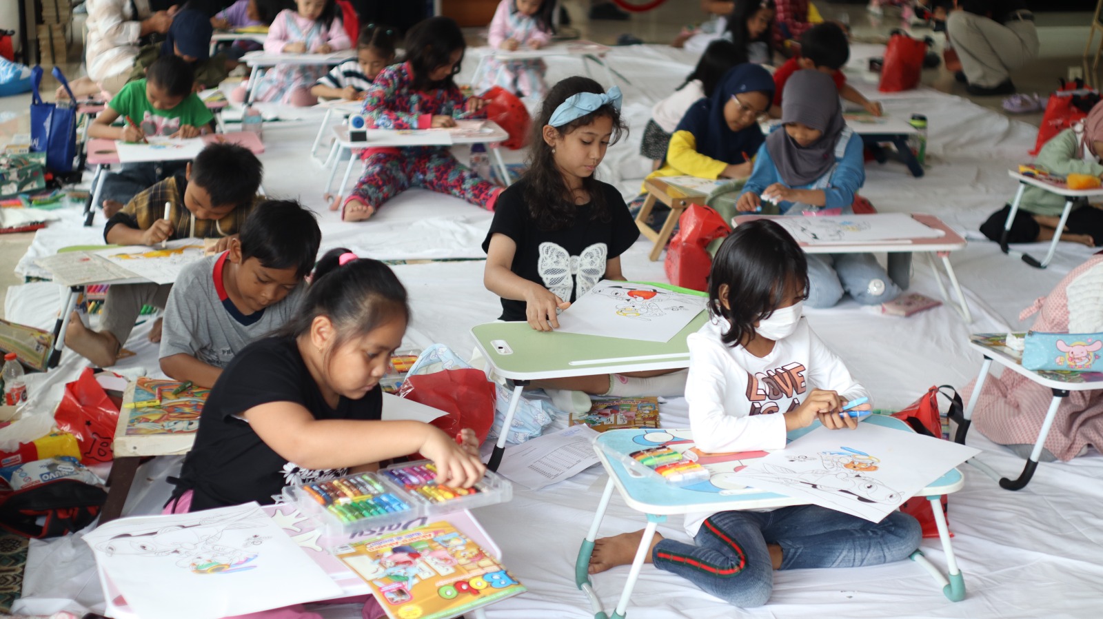 Vasaka Hotel Jakarta Kembali Menggelar Lomba Mewarnai Bekerjasama dengan Jendela Puspita