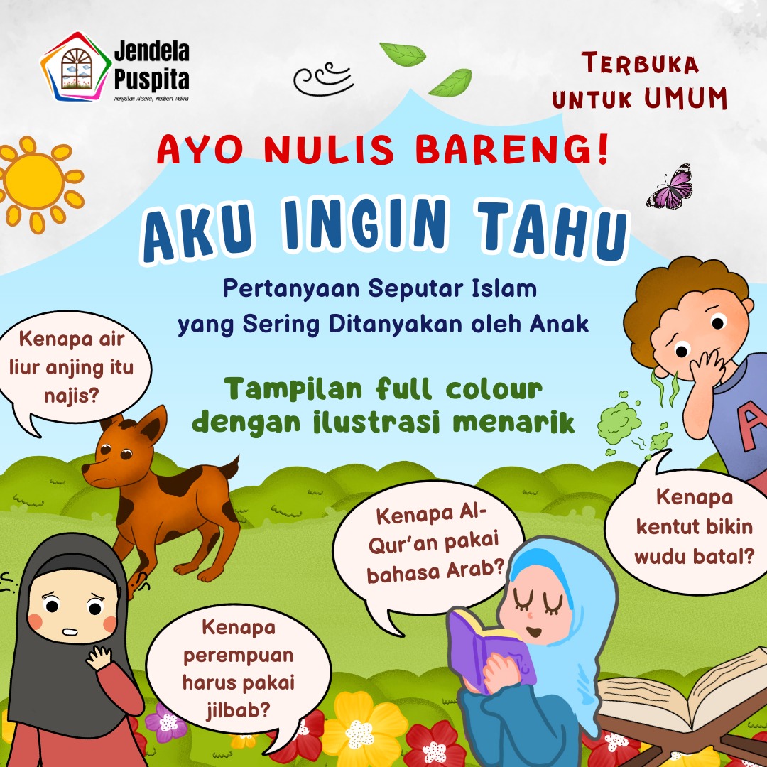 Buku Islami Anak AKU INGIN TAHU Segera Terbit