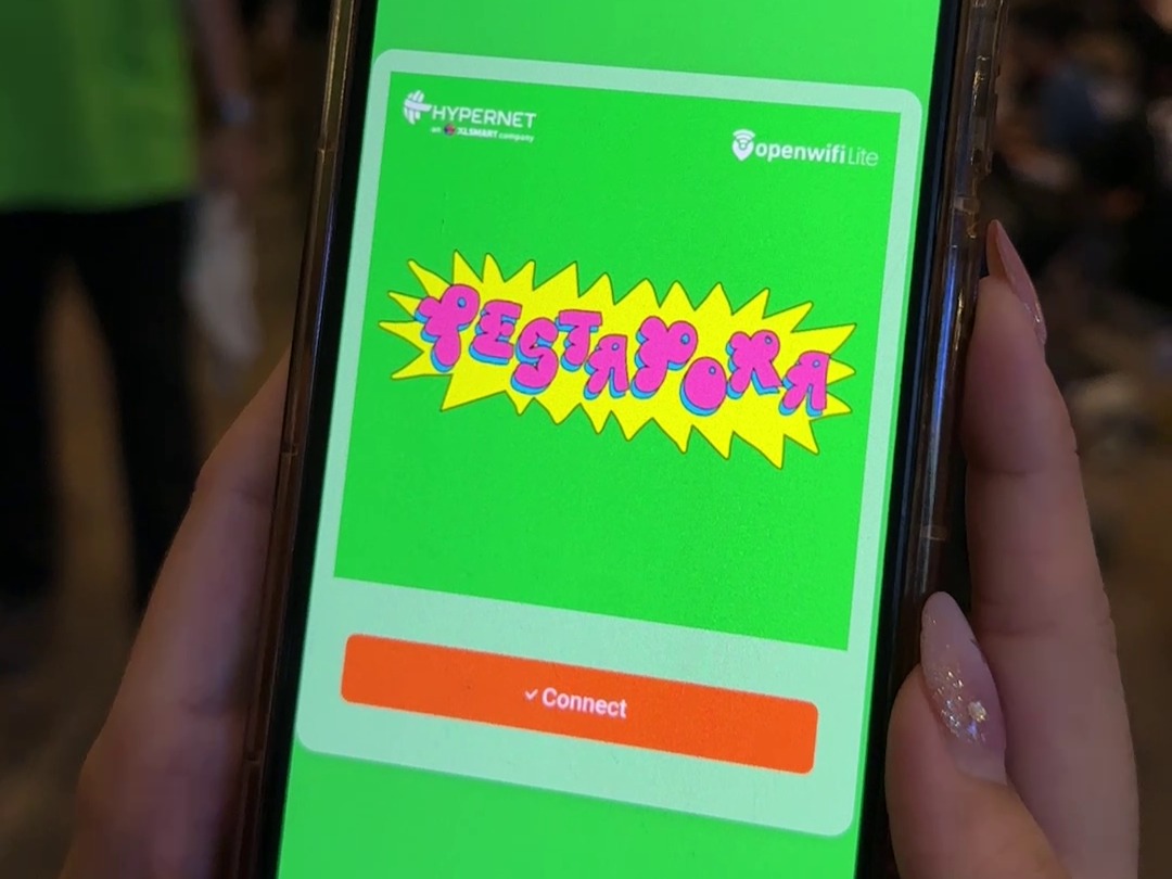 Hypernet Technologies Perkuat Konektivitas Digital di The Sounds Project 8 & Pestapora 2025