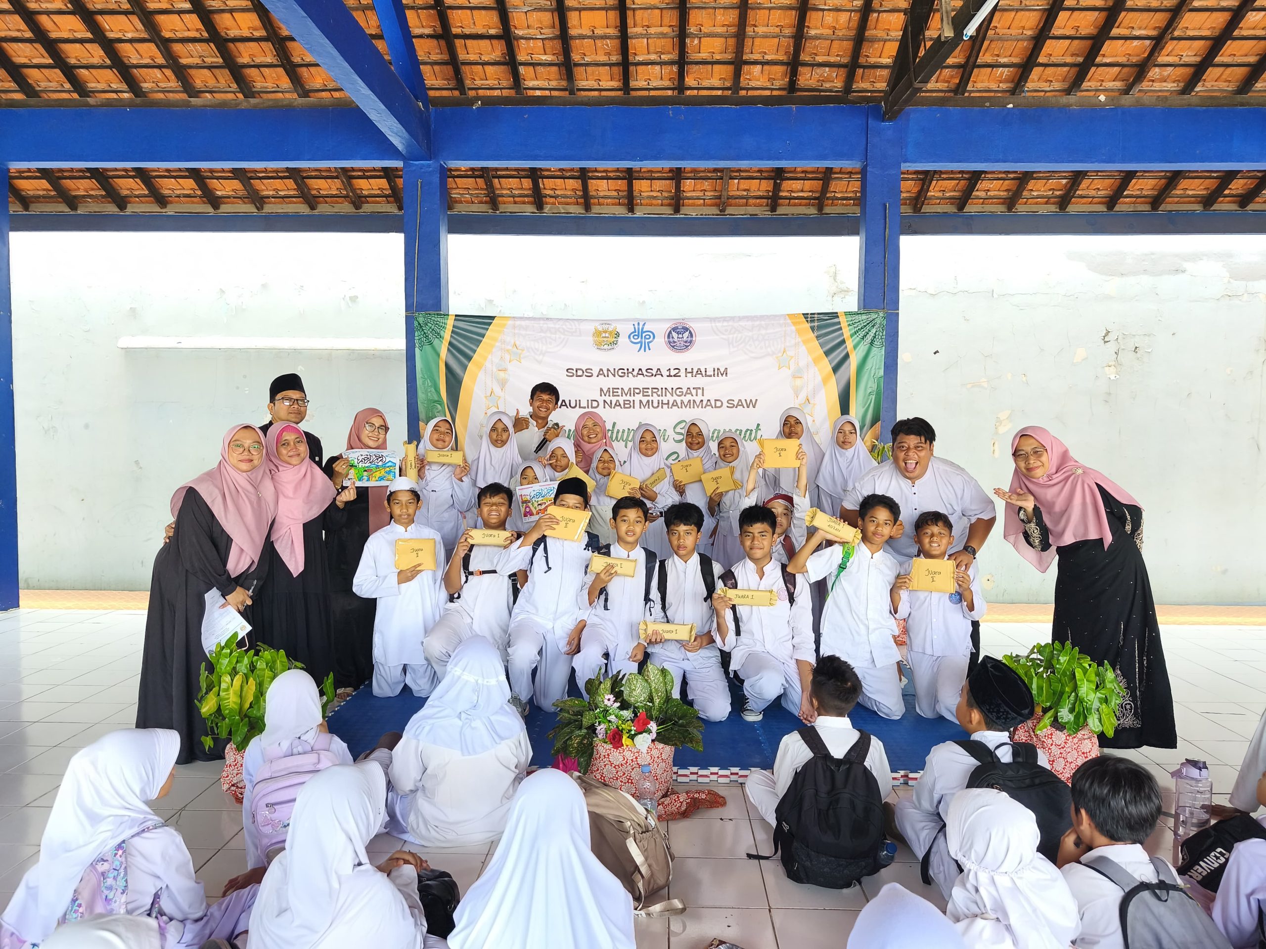 SD Angkasa 12 Halim Peringati Maulid Nabi Muhammad SAW 1447 H dengan Tausiah Ust Hilal dan Lomba Islami