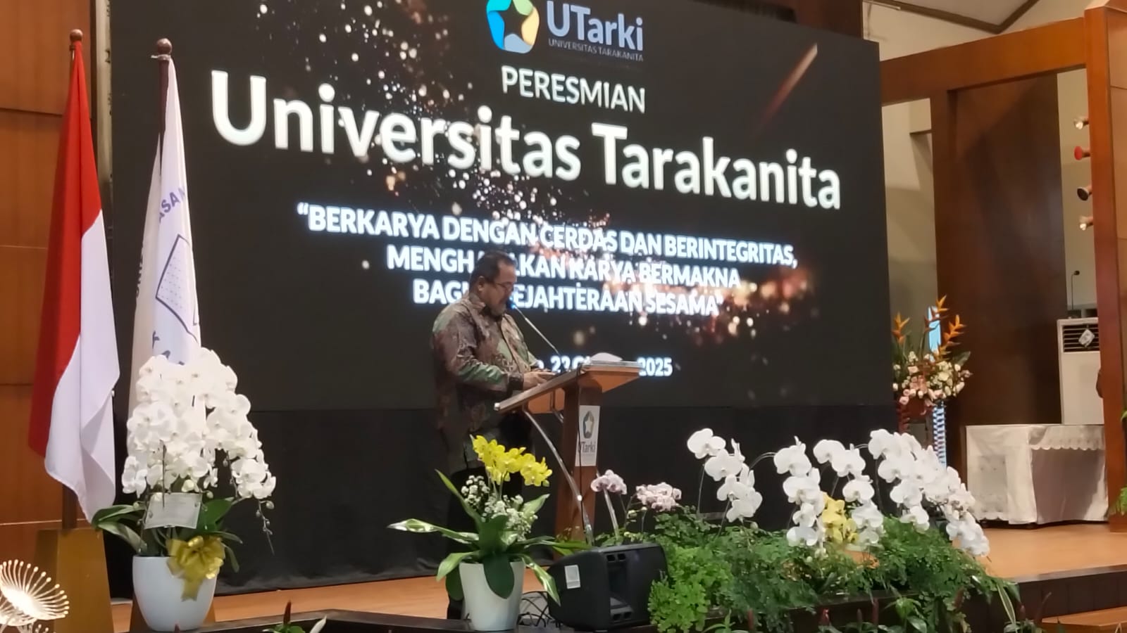 STIKS Tarakanita Resmi Menjadi Universitas Tarakanita, Rano Karno