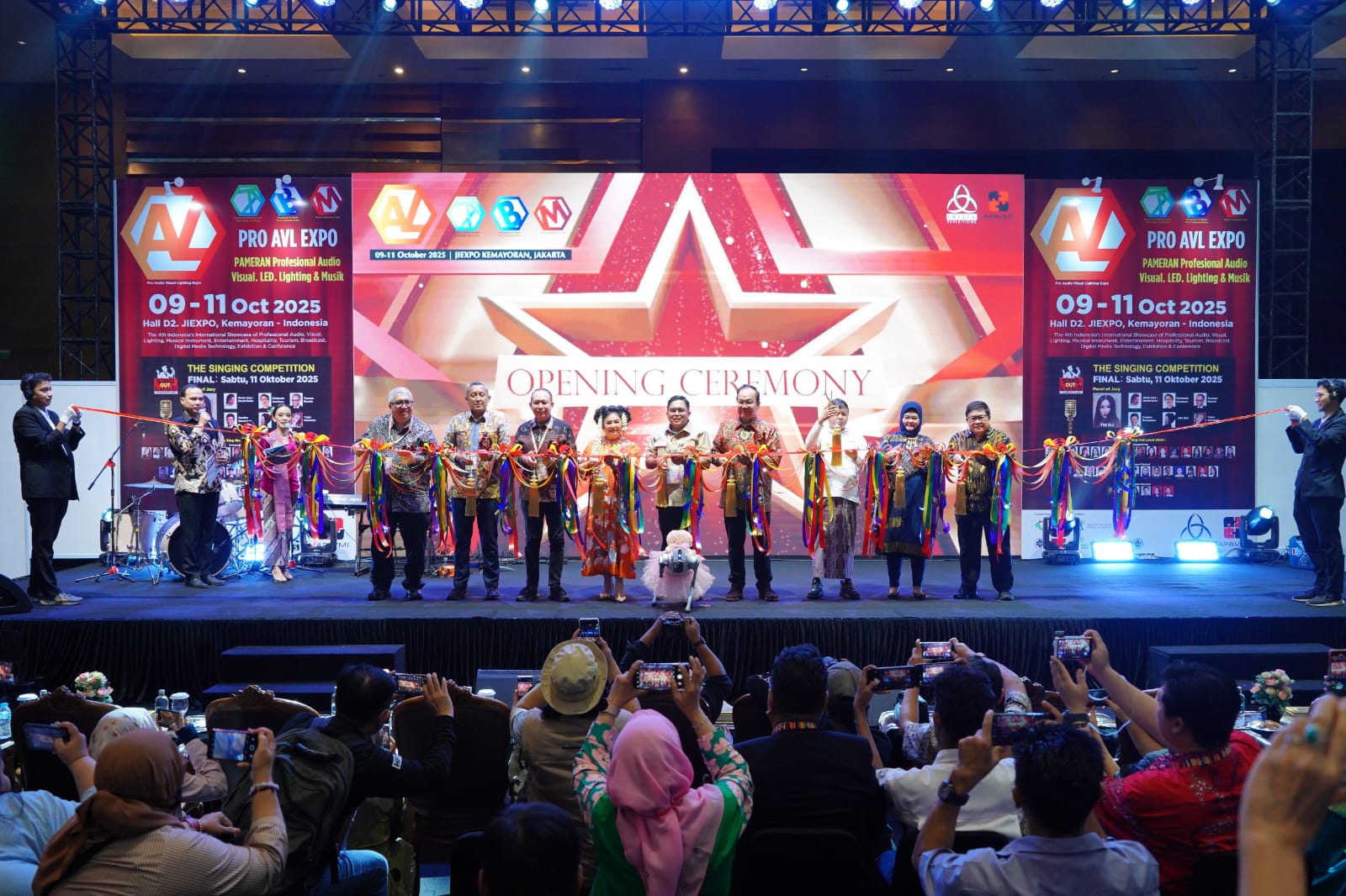 PRO AVL Indonesia 2025: Pameran Internasional Audio, Visual, Lighting, dan Musik Resmi Dibuka di JIExpo