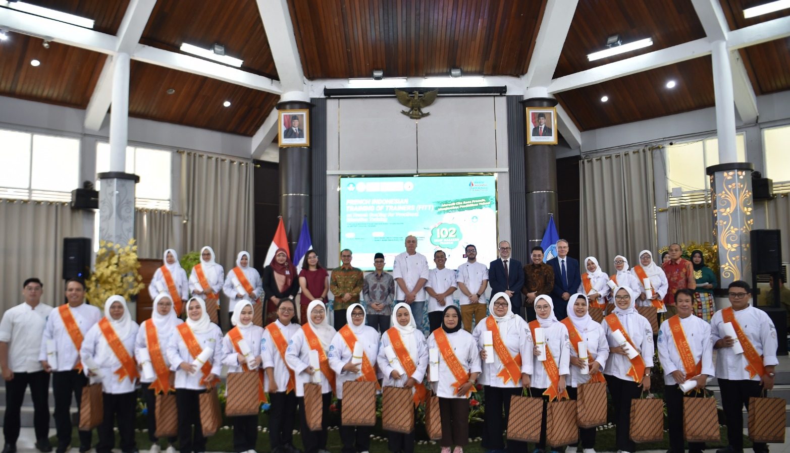 Kemendikdasmen dan Prancis Latih Guru SMK Lewat Kelas Pastry Internasional