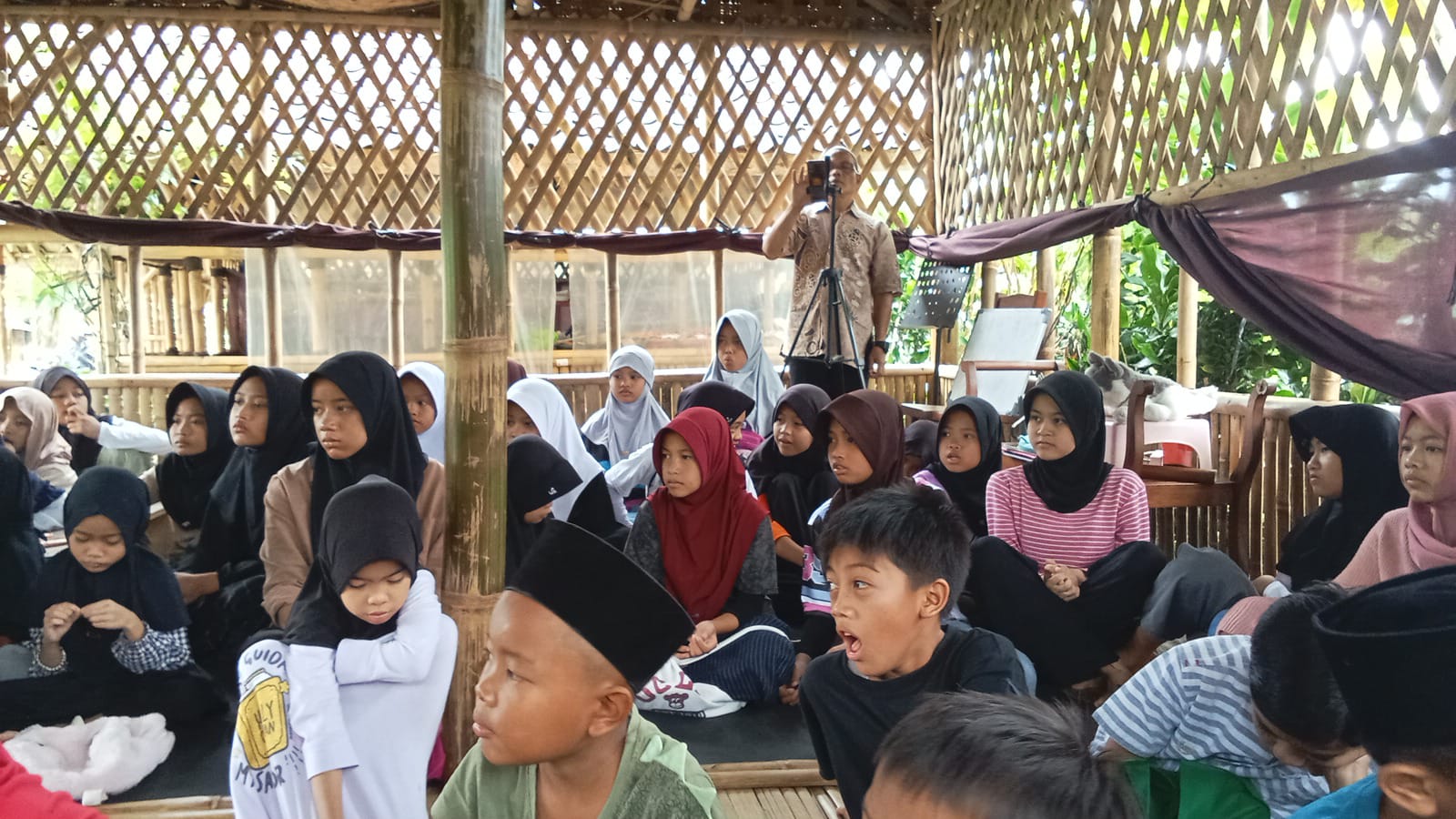 Puluhan Anak Kampung Pasirangin Ikuti Ramadhan Ceria ke-3 di Bogor