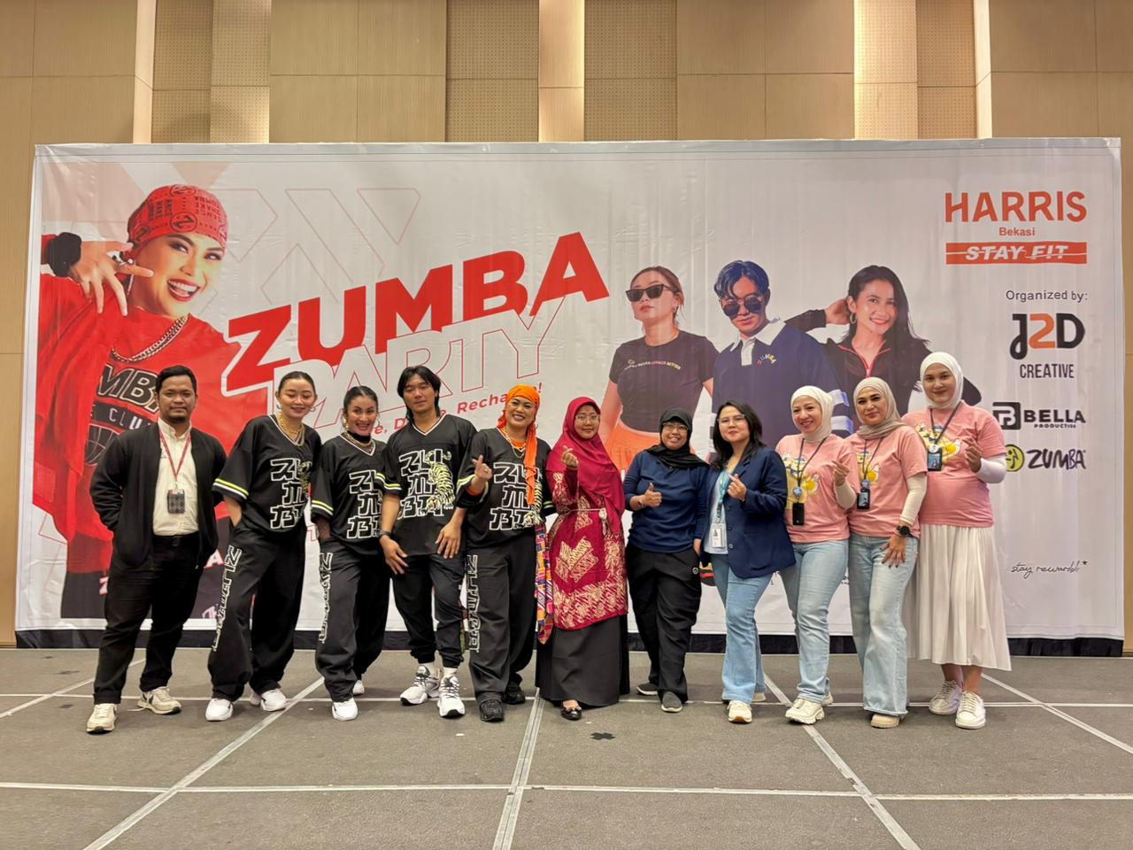 Sold Out! Zumba Party HARRIS Hotel & Convention Bekasi Sukses Ajak 300+ Peserta Wujudkan Gaya Hidup “Living in Balance”