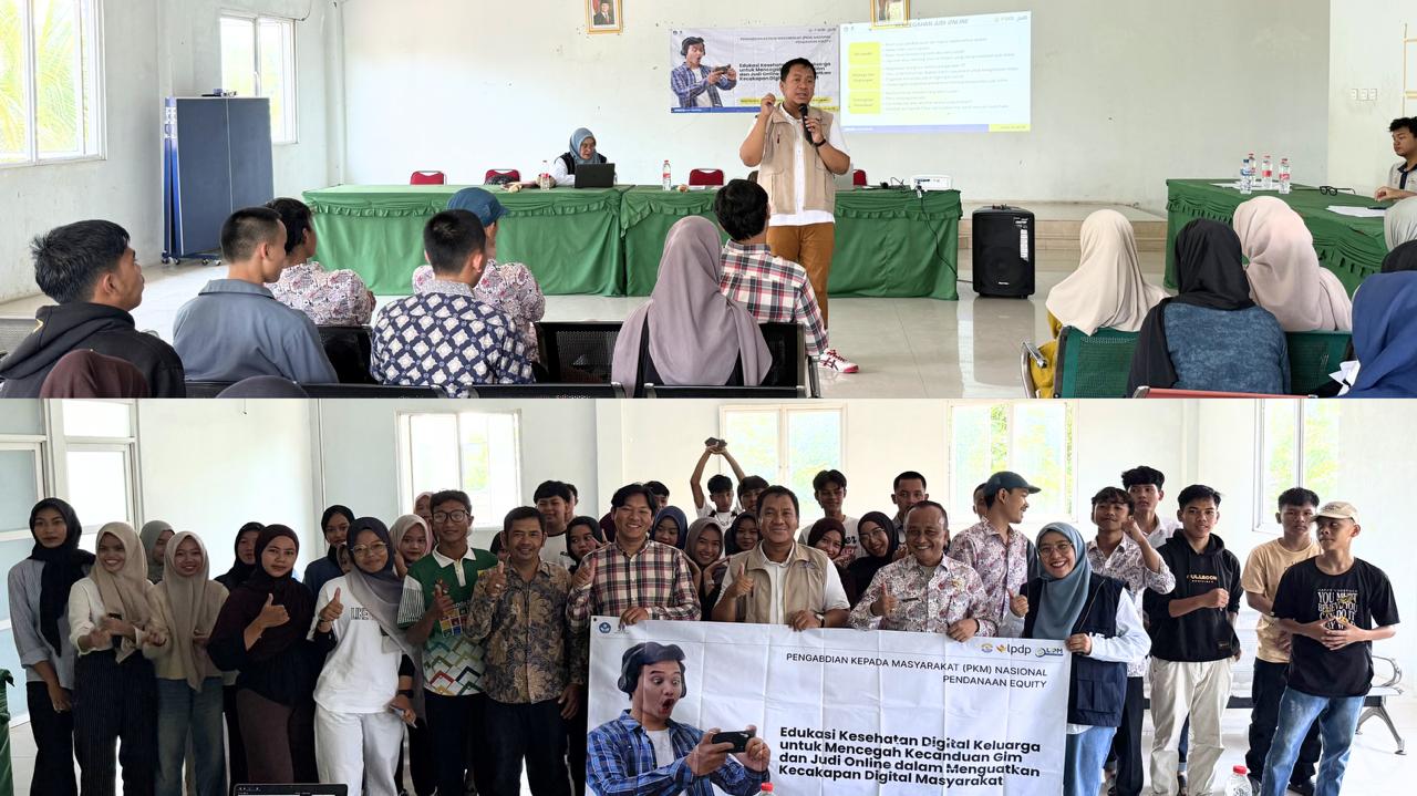 Universitas Terbuka Ajak Pemuda Desa Leuwikaret Cegah Kecanduan Judi Online Melalui Pelatihan Digital Wellness